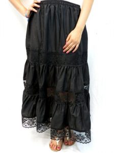 Mexican Black Skirt