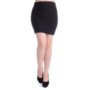 Mini Stretch Pencil Skirt