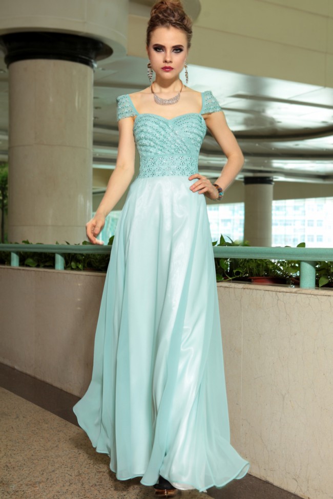 Mint Gown | DressedUpGirl.com