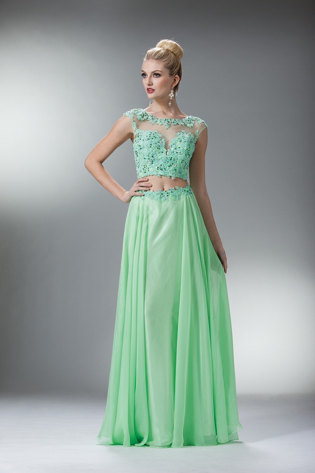 Mint Gown | DressedUpGirl.com