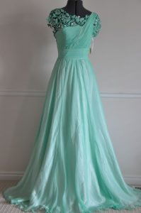 Mint Green Lace Gown