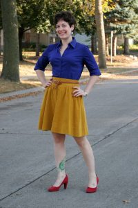 Mustard Skirt