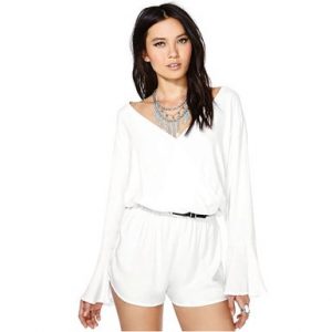 One Piece Shorts Jumpsuit