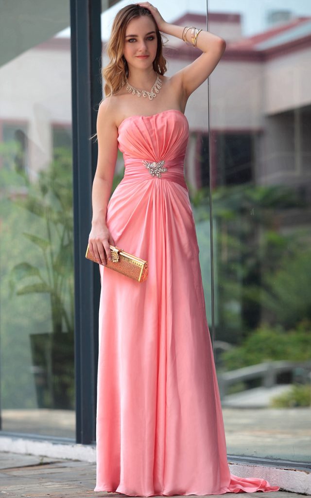 Peach Gown