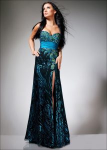 Peacock Formal Gown