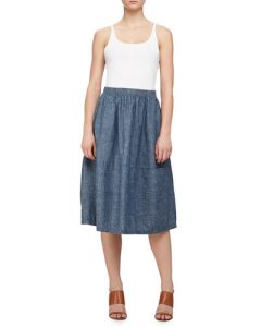 Pictures of Chambray Skirt