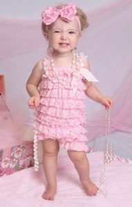 Pink Baby Romper