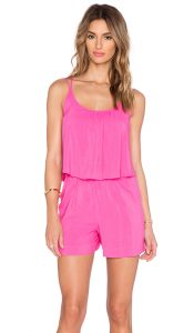 Pink Romper Womens