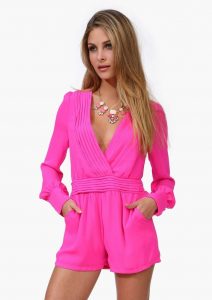 Pink Romper for Women