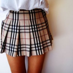 Plaid Skirt Schoolgirl