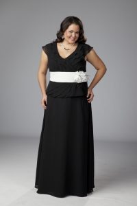 Plus Size Formal Skirt