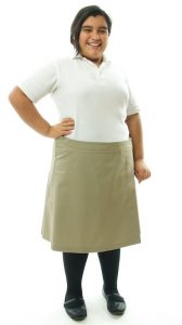 Plus Size School Uniform Skirts