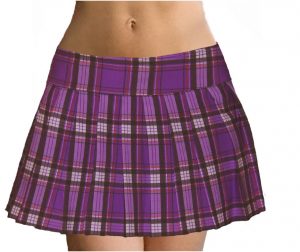 Plus Size Schoolgirl Skirt