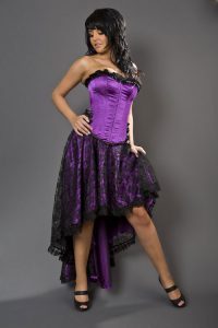 Purple Burlesque Skirt