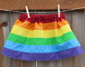 Rainbow Skirt Images