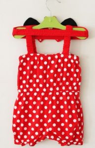 Red Baby Romper