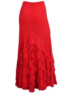 Red Flamenco Skirt