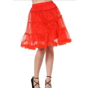 Red Petticoat Skirt