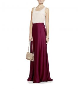 Satin Maxi Skirt