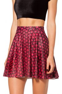 Satin Skater Skirt