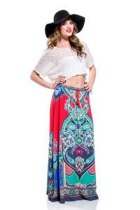 Tribal Maxi Skirt