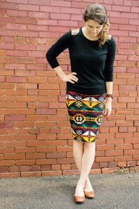 Tribal Skirt Outfit