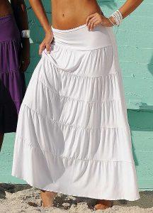 White Beach Skirt