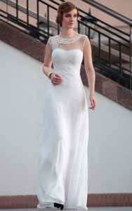 White Cocktail Gown