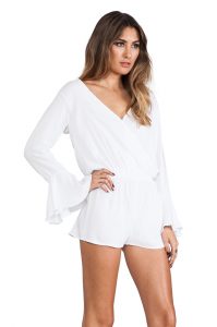 White Rompers