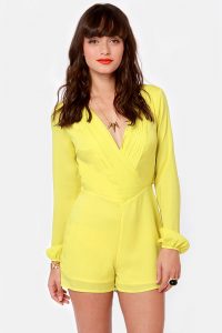 Yellow Rompers