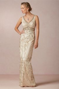 Art Deco Wedding Gown