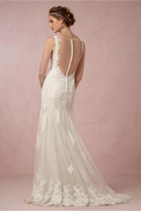 Backless Lace Gown