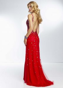 Backless Prom Gown