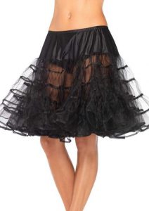 Black Crinoline Skirt