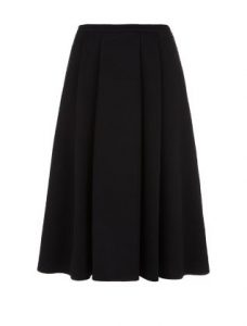 Black Jersey Skirt