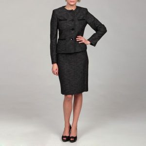 Black Tweed Skirt