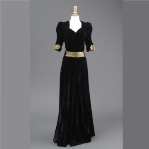 Black Velvet Gowns