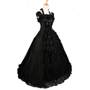 Black Victorian Gown