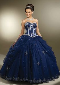 Blue Ball Gown