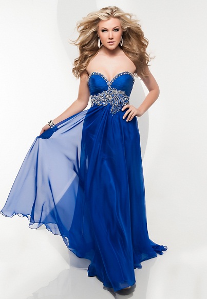 Blue Gown | DressedUpGirl.com