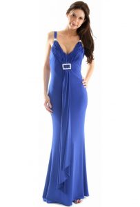 Blue Grecian Gown