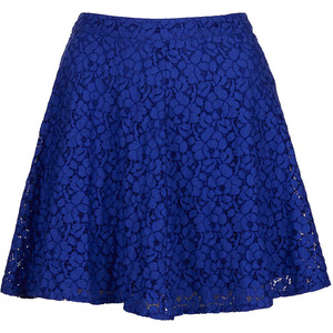 Blue Lace Skirt