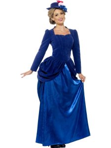 Blue Victorian Gown