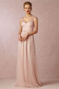 Blush Bridesmaid Gowns