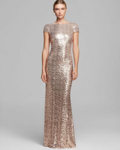 Blush Sequin Gown