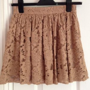 Brown Lace Skirt