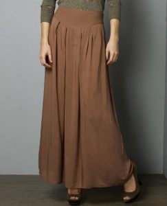 Brown Maxi Skirt