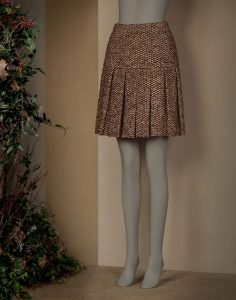 Brown Tweed Skirt