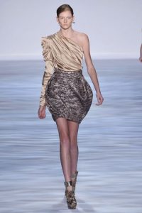 Bubble Skirt Runway