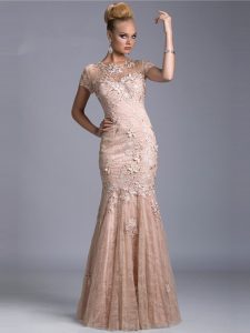 Champagne Lace Gown